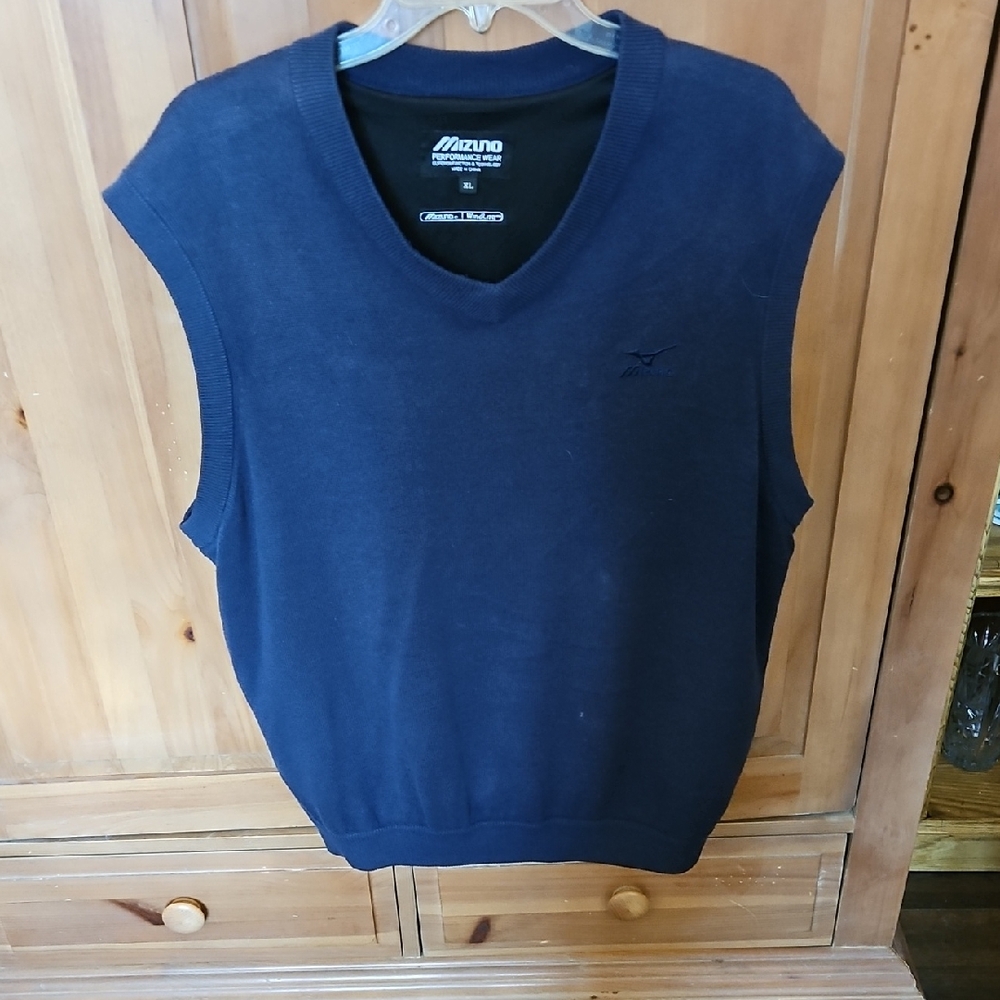 Mizuno Dark Blue Knit Vest